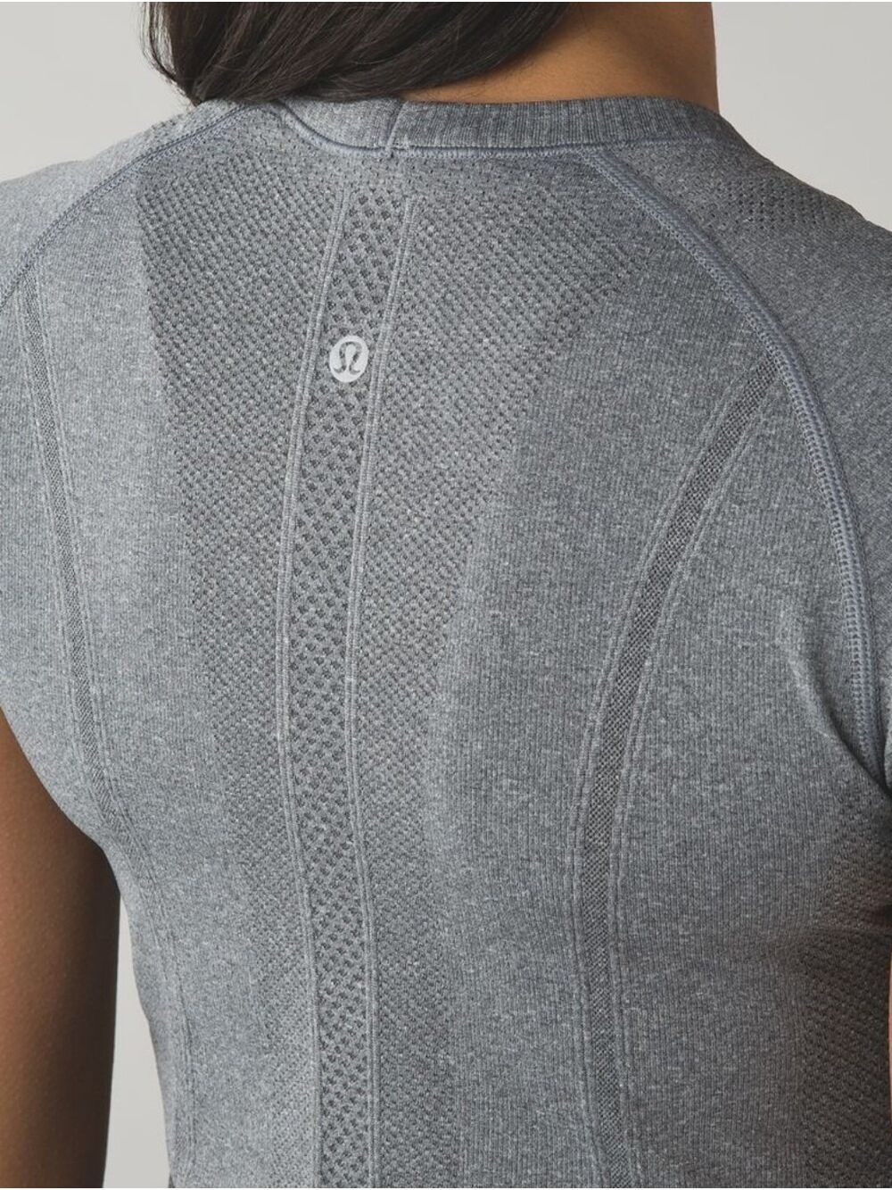 Lululemon Swiftly Tech Short Sleeve CrewHeathered Slate